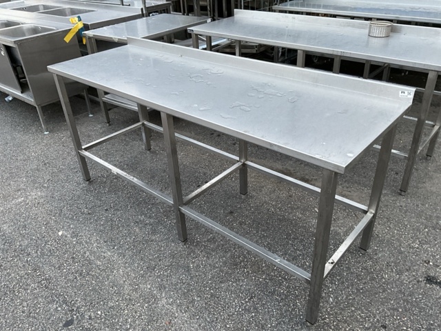 1474150-7 Rostfri bänk