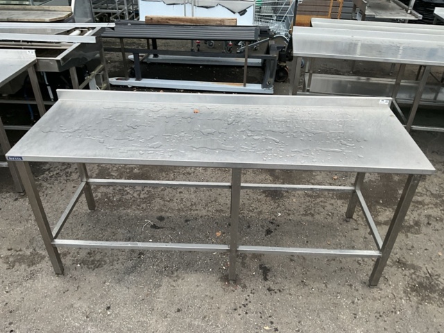 1474153-6 Rostfri bänk
