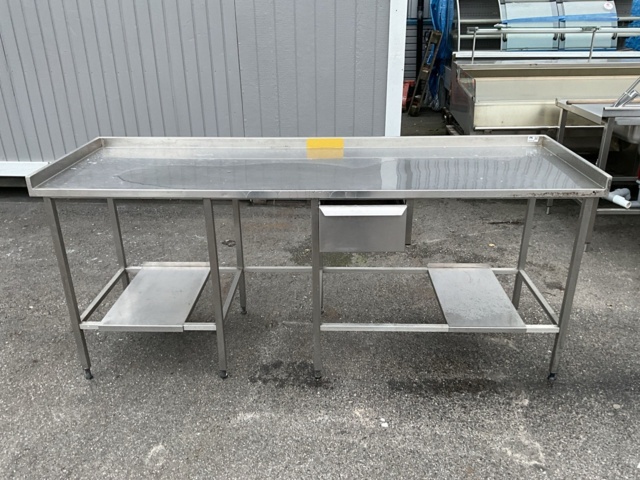 1474155-7 Rostfri bänk