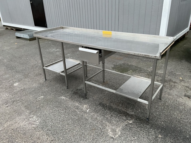 1474155-8 Rostfri bänk