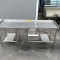 1474155-12 Rostfri bänk
