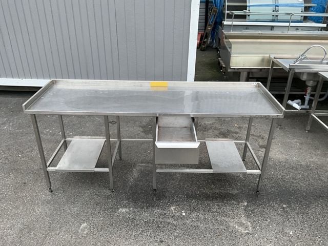 1474155-12 Rostfri bänk