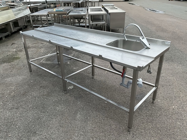 1474158-9 Rostfri bänk