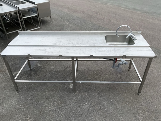 1474158-12 Rostfri bänk