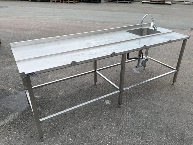 1474158-13 Rostfri bänk