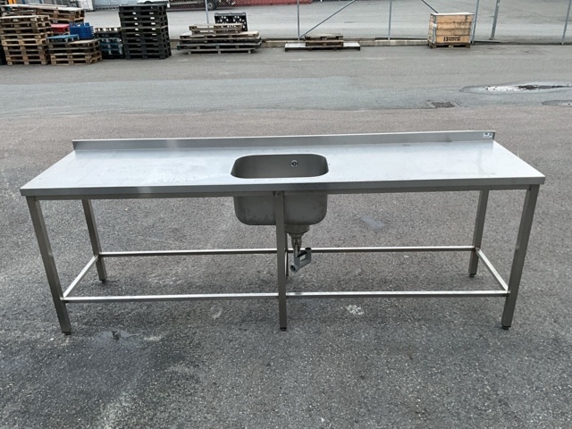 1474159-7 Rostfri bänk