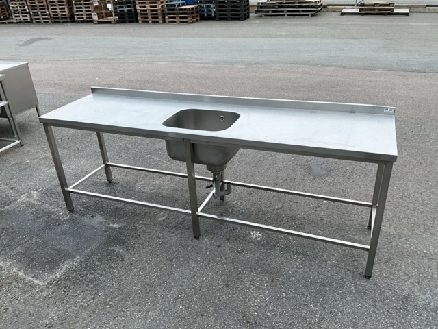 1474159-8 Rostfri bänk