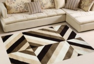 1604093 Rug - D-sign, Nova beige/dark brown, 200 x 300 cm