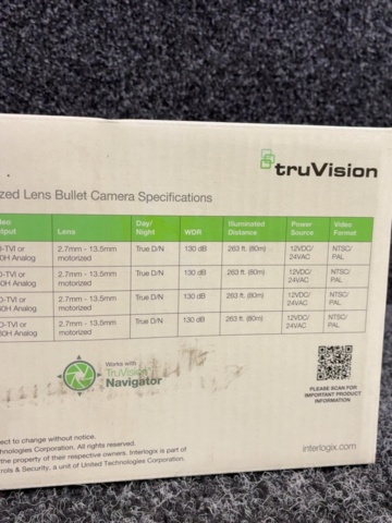 1604831-7 Övervakningskamera TruVision Bullet TVB-6106