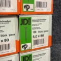 1605492-6 1000 st Universalskruv 5.0x80mm, JD plus