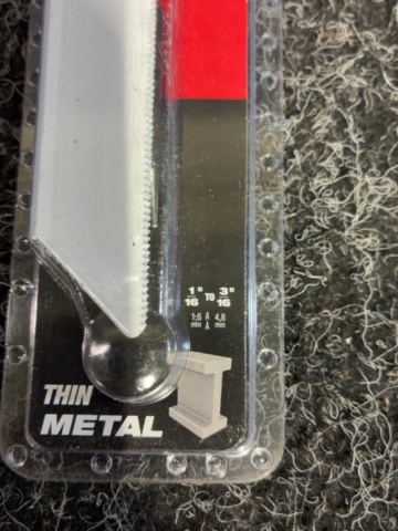 1605540-4 3 st 5-pack Tigersågblad - Milwaukee Sawzall 48-00-5186