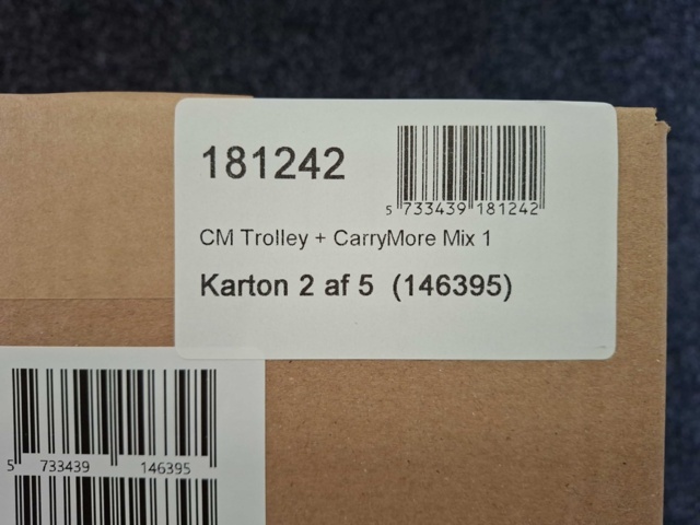 1605552-4 Transportsystem Raaco CarryMore Trolley + CarryMore Mix