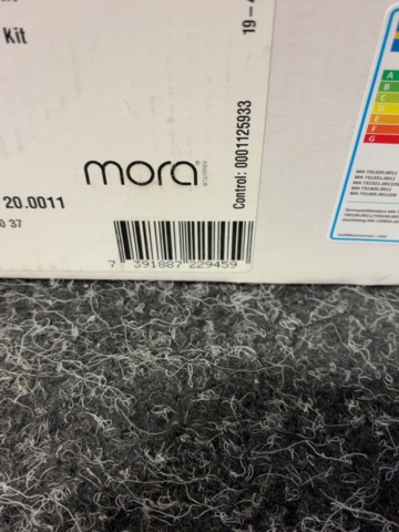 1604732-9 Duschset Mora MMIX Twin 160 c/c