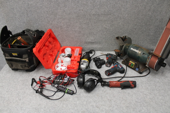 1558720-1 Verktygspaket (CTEK, Bosch, Metabo & Milwaukee)