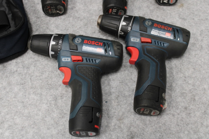 1558721-2 Skruvdragare Bosch 12V, 5 st