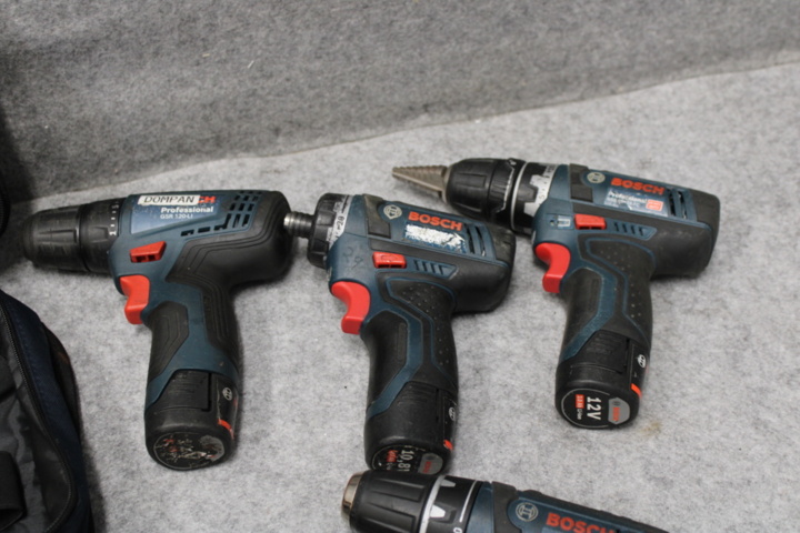 1558721-3 Skruvdragare Bosch 12V, 5 st