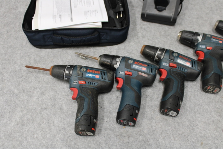 1558722-2 Skruvdragare Bosch 12V, 5 st