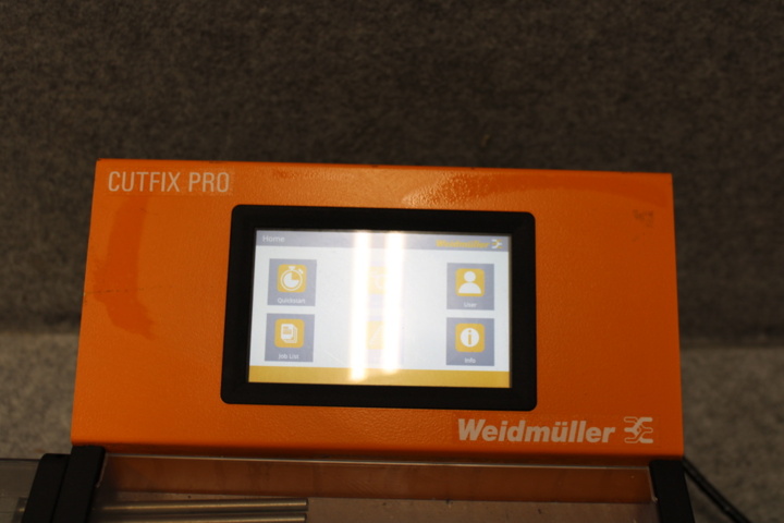 1558734-3 Kabelmaskin Weidmüller Cutfix Pro Feeder