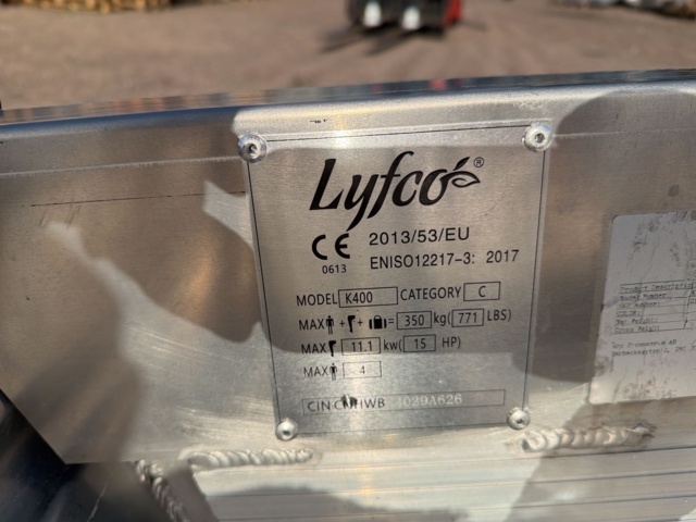 1605810-9 Aluminiumbåt 3,8m | För 4 personer | Lyfco