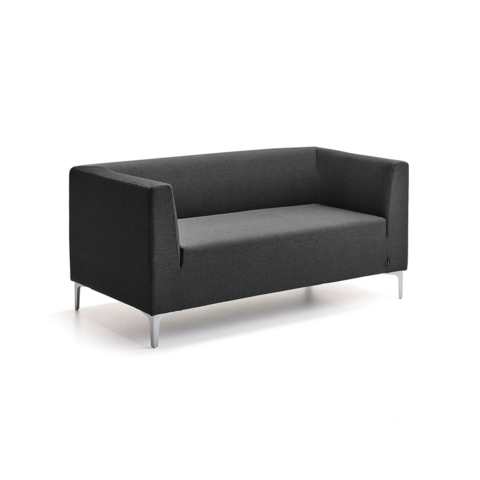 1605746-1 2-sits soffa CASUAL Tyg ETNA, antracite
