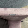 1605750-5 3 st Fåtölj COMFY Med ben, sammetstyg, ljuslila
