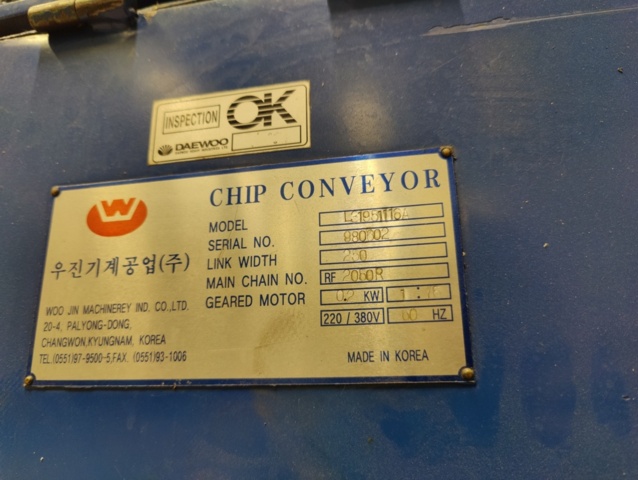 1605811-29 CNC-Svarv Daewoo Puma 200B -1998