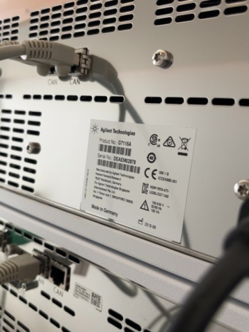 1549160-11 HPLC-system med dator och skärm – Agilent Technologies 1260 Infinity II