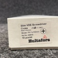 1605852-7 10 st VDE Phillips Skruvmejslar Hultafors 445515 PH 1x100mm