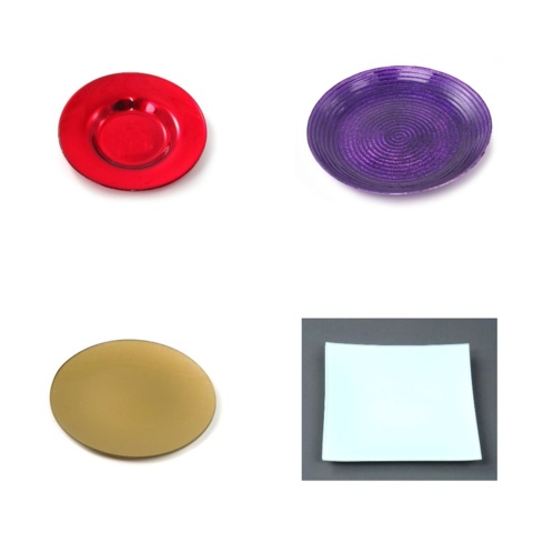 1605975-1 Dekorationsfat, 14 435 st - glas och metall