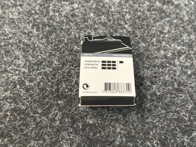1605987-4 400 st Knivblad Hultafors 388730 Edge UBE-4x10