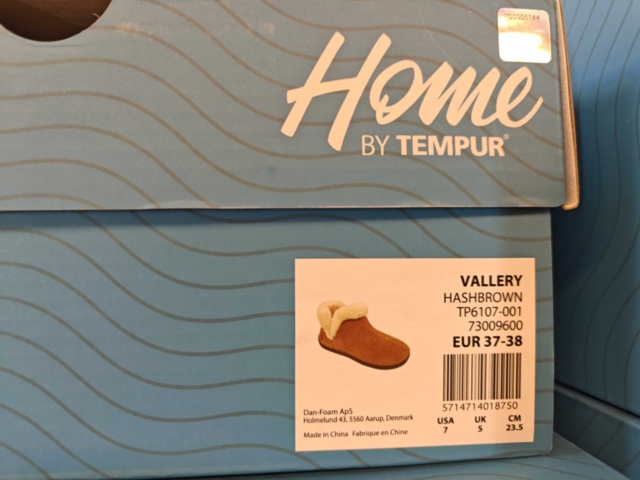 1485846-2 24 par nya Tempur tofflor