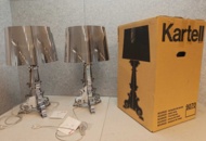 1485847 Bordslampor Kartell Bourgie Krom 3st