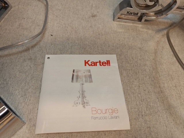 1485847-3 Bordslampor Kartell Bourgie Krom 3st
