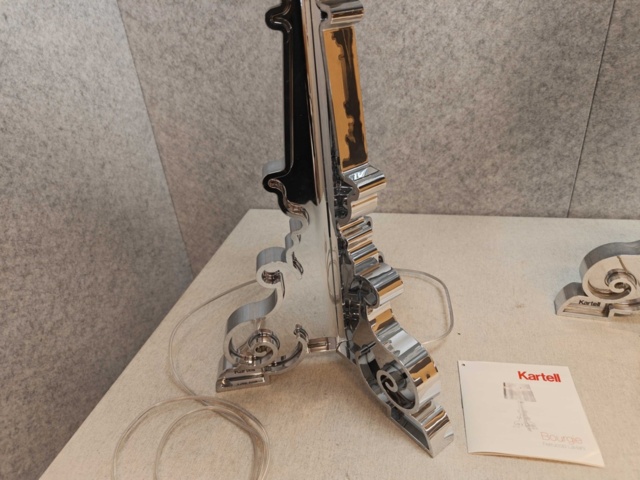 1485847-4 Bordslampor Kartell Bourgie Krom 3st