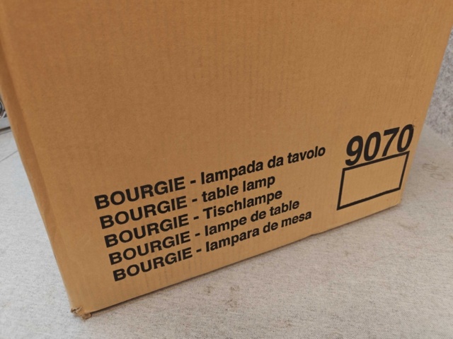 1485847-8 Bordslampor Kartell Bourgie Krom 3st