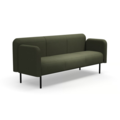 1605876-1 Soffa VARIETY 3-sits, tyg Blues CSII, olivgrön