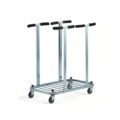 1605885-1 Säckhållare CARRY Dubbelställ, 2x125 liter, elförzinkad