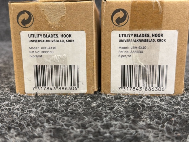 1606126-9 400 st Knivblad Hultafors 388630 krok UBH-4x10