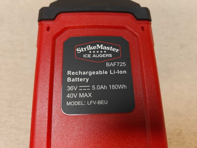 1485849-10 Isborr batteridriven 200mm StrikeMaster 40V