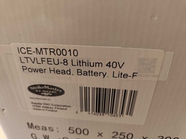 1485849-17 Isborr batteridriven 200mm StrikeMaster 40V
