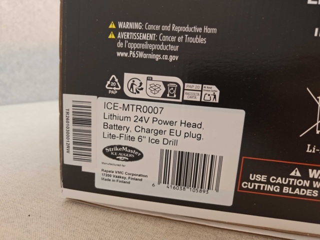 1485850-5 Isborr batteridriven 150mm StrikeMaster 24V