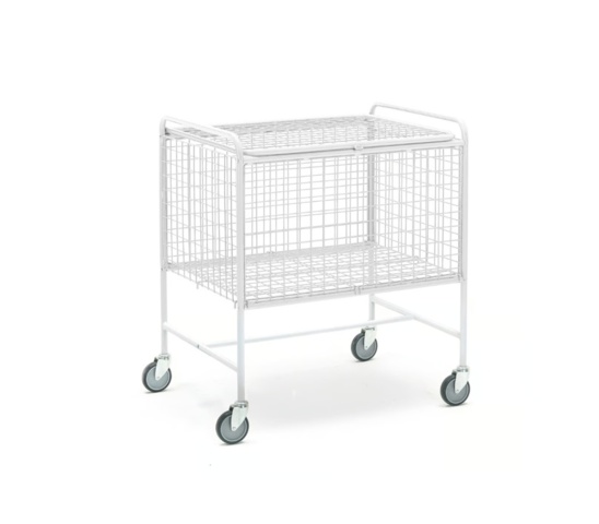 1605888-1 Nätkorgsvagn VAN Vit