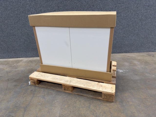 1605929-2 Väggskåp THEO Släta dörrar, 800x1000x320 mm, vit