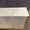 1605929-3 Väggskåp THEO Släta dörrar, 800x1000x320 mm, vit