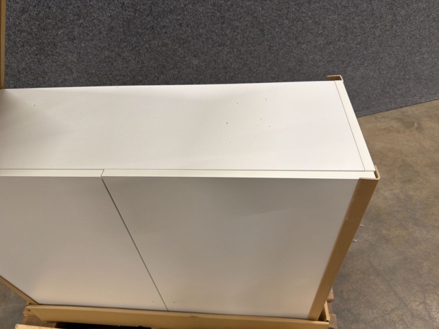 1605929-3 Väggskåp THEO Släta dörrar, 800x1000x320 mm, vit