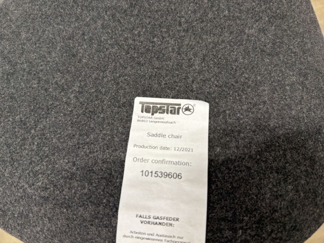 1605937-5 Sadelstol Topstar
