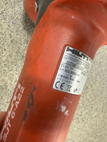 1600319-17 Maskinpaket Hilti, 7 st verktyg