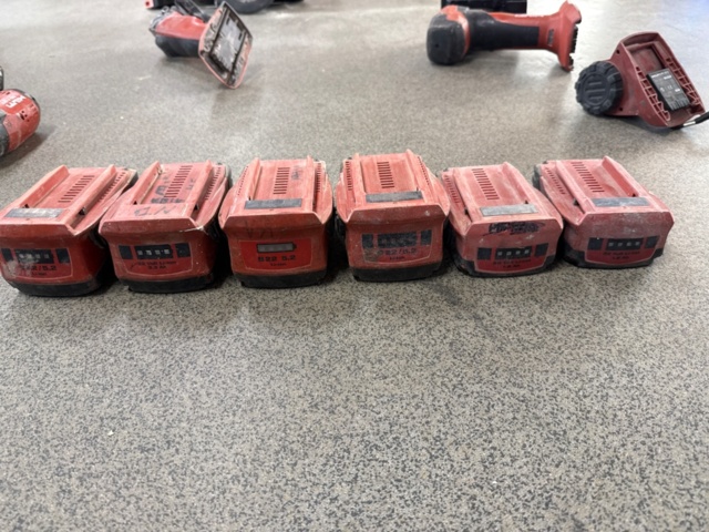 1600319-20 Maskinpaket Hilti, 7 st verktyg