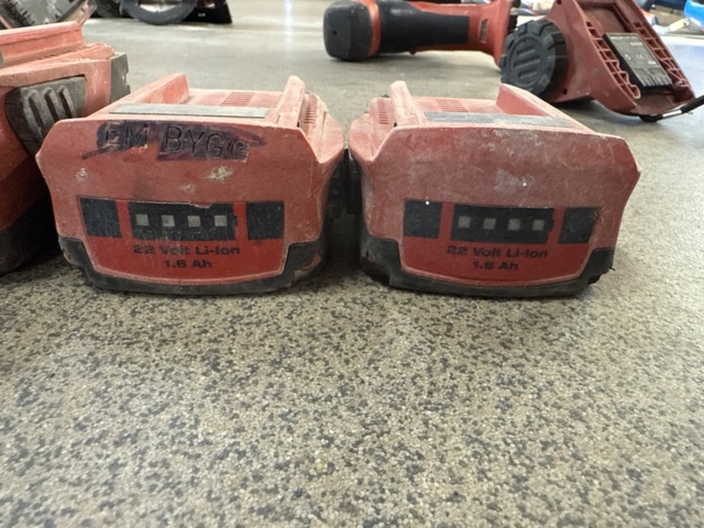 1600319-22 Maskinpaket Hilti, 7 st verktyg