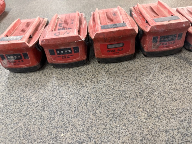 1600319-23 Maskinpaket Hilti, 7 st verktyg